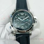 2019 Copy Panerai Luminor PCYC Flyback PAM764 Watch SS Green Marker_th.jpg